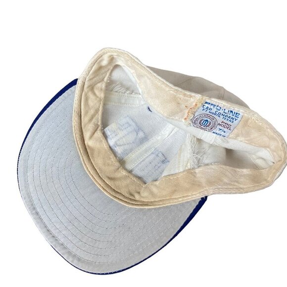 Vintage Duke Blue Devils Baseball Hat 7 1/4 Pro Line Made in USA - Picture 9 of 10